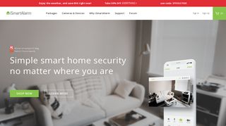 
                            4. iSmartAlarm - The Leader in DIY Smart Home Security