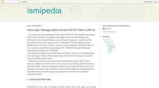 
                            10. ismipedia: Cara Login / Menggunakan Voucher Wifi ID Telkom (Wifi.id)