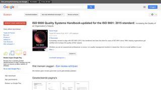 
                            9. ISO 9000 Quality Systems Handbook-updated for the ISO 9001: 2015 ...
