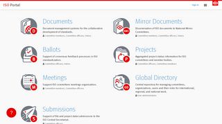 
                            1. ISO portal - Applications électroniques ISO