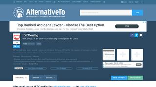 
                            9. ISPConfig Alternatives and Similar Software - AlternativeTo.net