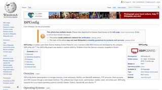 
                            7. ISPConfig - Wikipedia