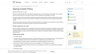 
                            1. iSpring Cookie Policy - iSpring Solutions