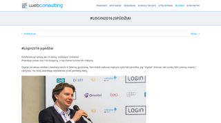 
                            9. Įspūdžiai iš konferencijos Login 2016