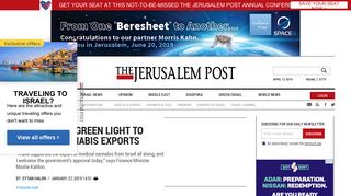 
                            10. Israel gives green light to medical cannabis exports - Israel ...