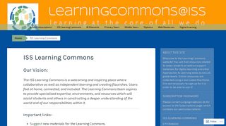 
                            8. ISS Learning Commons |