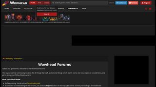 
                            7. Issue with login whit character - WoW Help - Wowhead Forums