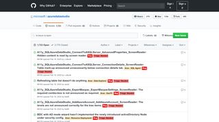 
                            10. Issues · Microsoft/azuredatastudio · GitHub