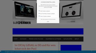 
                            3. Ist DJCity LEGAL in DE und für wen lohnt sich der Pool - DJ TOBANDER