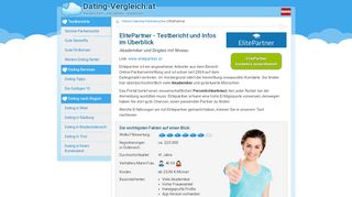 
                            10. Ist ElitePartner.at eine gute Wahl? - Testbericht mit allen Infos!