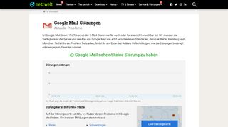 
                            12. Ist Google Mail down? - Aktuelle Störungen und Probleme - NETZWELT