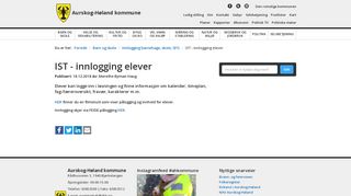 
                            7. IST - innlogging elever - Aurskog Høland Kommune