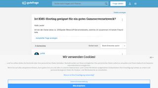 
                            11. Ist KMS-Hosting geeignet für ein gutes Gameservernetzwerk? (Server ...