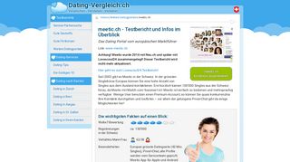 
                            5. Ist meetic.ch eine gute Wahl? - Testbericht mit allen Infos!