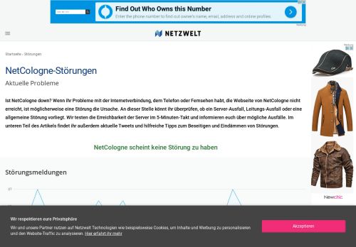 
                            8. Ist NetCologne down? - Aktuelle Störungen und Probleme ...