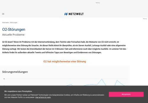 
                            4. Ist O2 down? - Aktuelle Störungen und Probleme - NETZWELT