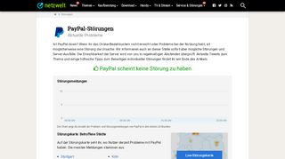 
                            11. Ist PayPal down? - Aktuelle Störungen und Probleme - NETZWELT