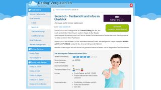 
                            7. Ist Secret.ch eine gute Wahl? - Testbericht mit allen Infos!