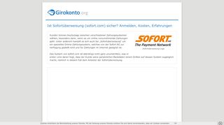 
                            5. Ist Sofortüberweisung (sofort.com) sicher? Anmelden, Kosten ...