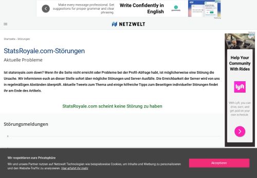 
                            10. Ist StatsRoyale.com down? - Aktuelle Störungen und Probleme ...