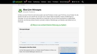 
                            13. Ist Xbox Live down? - Aktuelle Störungen und Probleme - NETZWELT