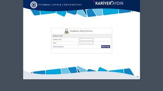 
                            9. Istanbul Aydin University :: Online CV Form