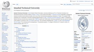 
                            10. Istanbul Technical University - Wikipedia