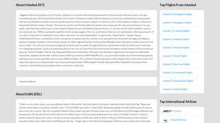 
                            13. Istanbul to Delhi Turkish Airlines Flights, Fare, Status & ...