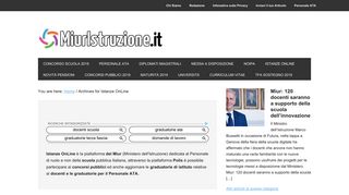 
                            8. Istanze OnLine - MIUR Istruzione