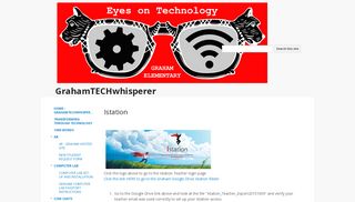 
                            11. Istation - GrahamTECHwhisperer - Google Sites