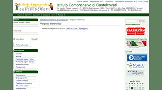 
                            12. Istituto Comprensivo di Castelcovati » Registro elettronico