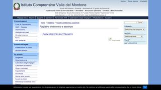 
                            1. Istituto Comprensivo Valle del Montone » Registro elettronico e assenze