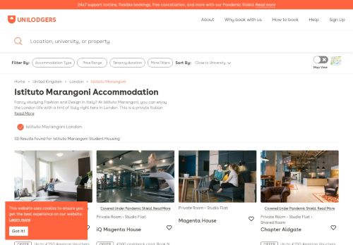 
                            10. Istituto Marangoni Accommodation | Unilodgers.com