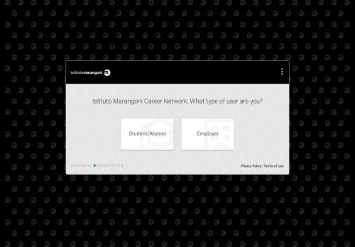 
                            8. Istituto Marangoni Career Network: What type of user are you?