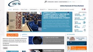 
                            3. Istituto Nazionale di Fisica Nucleare - Infn