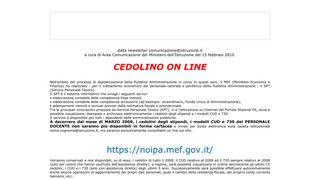 
                            10. istruzioni accesso cedolino on line - leopardi