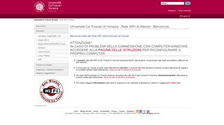 
                            9. Istruzioni e software per l'accesso alla VPN dell'Università Ca' Foscari
