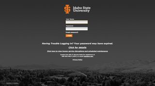 
                            1. ISU Secure Login