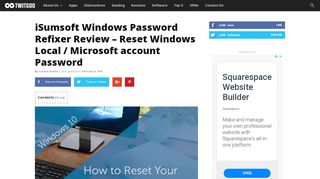 
                            12. iSumsoft Windows Password Refixer Review - Pros, Cons, Tutorial ...