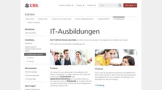 
                            3. IT-Ausbildungen | Karriere | UBS Globale Themen