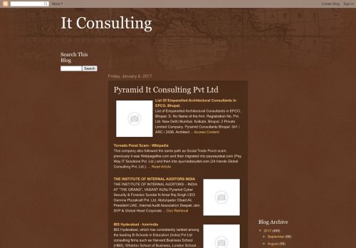 
                            10. It Consulting: Pyramid It Consulting Pvt Ltd