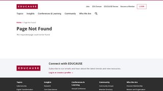 
                            7. IT Domain Definitions | EDUCAUSE