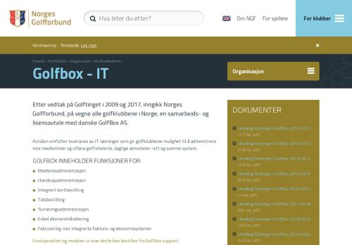
                            7. IT - Golfbox - Golfforbundet - Norges Golfforbund