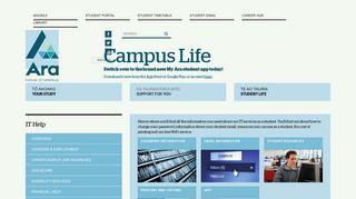 
                            11. IT Help - Campus Life - Ara