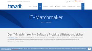 
                            4. IT-Matchmaker – Trovarit – the IT-Matchmaker