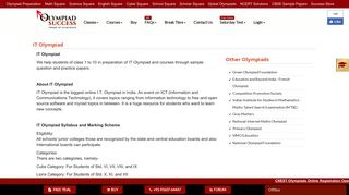 
                            11. IT Olympiad Sample Papers, Mock Test Papers for Class 1 to 10