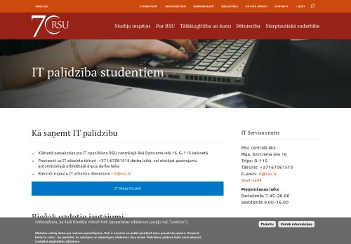 
                            7. IT palīdzība studentiem | RSU