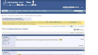 
                            7. IT-Probleme airberlin.com / topbonus - Seite 5 - Vielfliegertreff