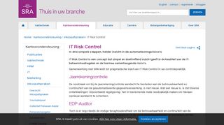 
                            6. IT Risk Control - Inkoopafspraken en samenwerkingsverbanden ... - Sra