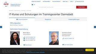 
                            1. IT-Schulungen & Weiterbildungen in Darmstadt | GFN AG